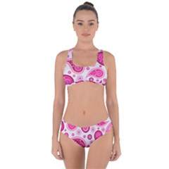 Paisley Criss Cross Bikini Set by nateshop