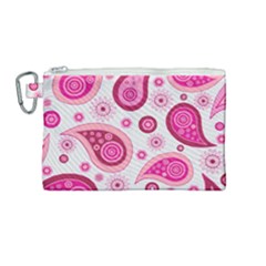 Paisley Canvas Cosmetic Bag (medium)