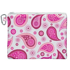 Paisley Canvas Cosmetic Bag (xxl) by nateshop