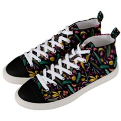 Palm Men s Mid-top Canvas Sneakers by nateshop