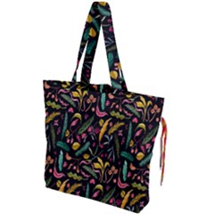 Palm Drawstring Tote Bag by nateshop