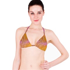 Pattern Cloth Background Bikini Top by nateshop