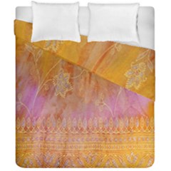 Pattern Cloth Background Duvet Cover Double Side (california King Size) by nateshop