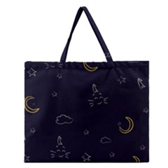 Pattern1 Zipper Large Tote Bag by nateshop