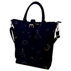 Pattern1 Buckle Top Tote Bag by nateshop