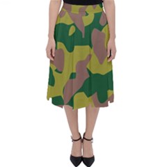 Pattern-camaouflage Classic Midi Skirt by nateshop