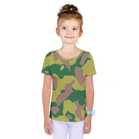 Pattern-camaouflage Kids  One Piece Tee by nateshop