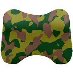 Pattern-camaouflage Head Support Cushion by nateshop