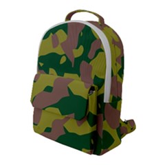 Pattern-camaouflage Flap Pocket Backpack (large) by nateshop