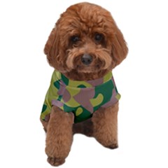 Pattern-camaouflage Dog T-shirt by nateshop