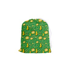 Pattern-cloth Paper Pattern Drawstring Pouch (small) by nateshop