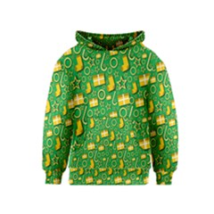 Pattern-cloth Paper Pattern Kids  Pullover Hoodie by nateshop