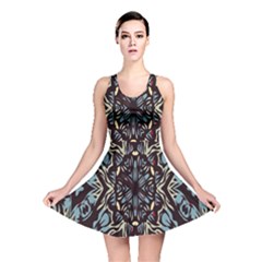 Pattern-mandala Reversible Skater Dress by nateshop