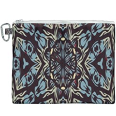 Pattern-mandala Canvas Cosmetic Bag (xxxl) by nateshop