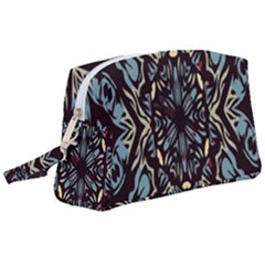 Pattern-mandala Wristlet Pouch Bag (large) by nateshop