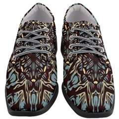 Pattern-mandala Women Heeled Oxford Shoes by nateshop