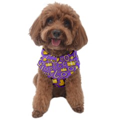 Pattern-purple-cloth Papper Pattern Dog Sweater