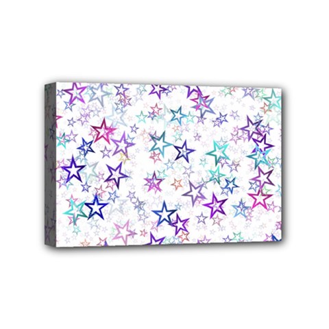 Christmasstars Mini Canvas 6  X 4  (stretched)