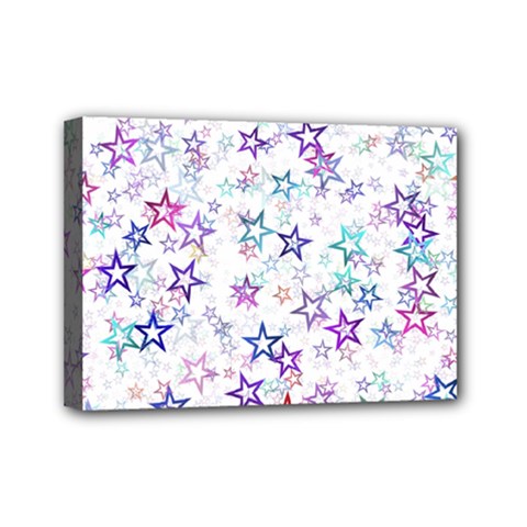 Christmasstars Mini Canvas 7  X 5  (stretched)