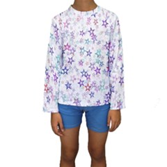 Christmasstars Kids  Long Sleeve Swimwear