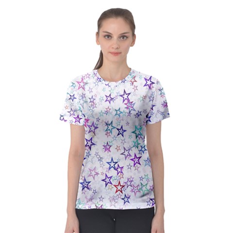 Christmasstars Women s Sport Mesh Tee by kyorashop23