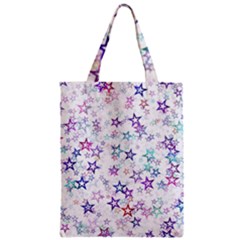 Christmasstars Zipper Classic Tote Bag