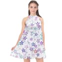 Christmasstars Halter Neckline Chiffon Dress  View1