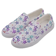 Christmasstars Men s Canvas Slip Ons by kyorashop23