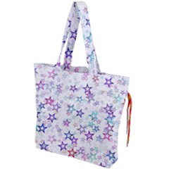 Christmasstars Drawstring Tote Bag