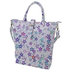 Christmasstars Buckle Top Tote Bag