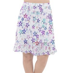 Christmasstars Fishtail Chiffon Skirt by kyorashop23