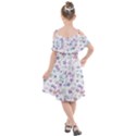 Christmasstars Kids  Cut Out Shoulders Chiffon Dress View2