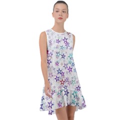 Christmasstars Frill Swing Dress