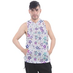 Christmasstars Men s Sleeveless Hoodie