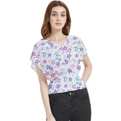 Christmasstars Butterfly Chiffon Blouse