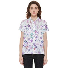 Christmasstars Short Sleeve Pocket Shirt