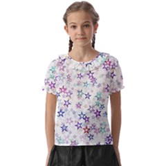 Christmasstars Kids  Frill Chiffon Blouse