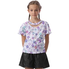 Christmasstars Kids  Front Cut Tee