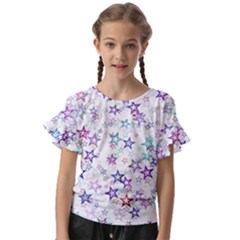 Christmasstars Kids  Cut Out Flutter Sleeves