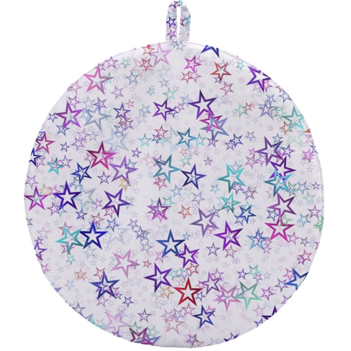 Christmasstars Round Trivet