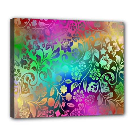 Flower Nature Petal  Blossom Deluxe Canvas 24  x 20  (Stretched)