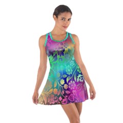 Flower Nature Petal  Blossom Cotton Racerback Dress