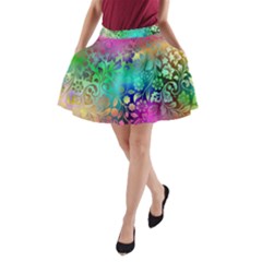 Flower Nature Petal  Blossom A-line Pocket Skirt