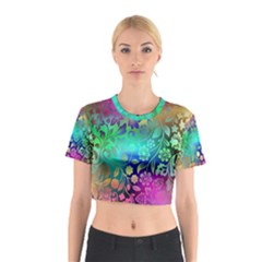 Flower Nature Petal  Blossom Cotton Crop Top