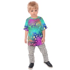 Flower Nature Petal  Blossom Kids  Raglan Tee