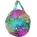 Flower Nature Petal  Blossom Giant Round Zipper Tote View2