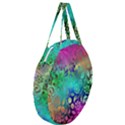 Flower Nature Petal  Blossom Giant Round Zipper Tote View3