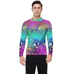 Flower Nature Petal  Blossom Men s Long Sleeve Rash Guard