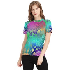 Flower Nature Petal  Blossom Women s Short Sleeve Rash Guard