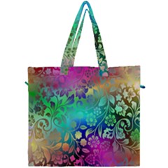 Flower Nature Petal  Blossom Canvas Travel Bag